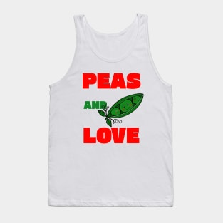 Peas And Love Tank Top